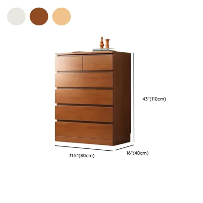 Modern Wood Dressers in Natural Finish Image - 46