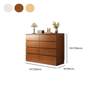 Modern Wood Dressers in Natural Finish Image - 51