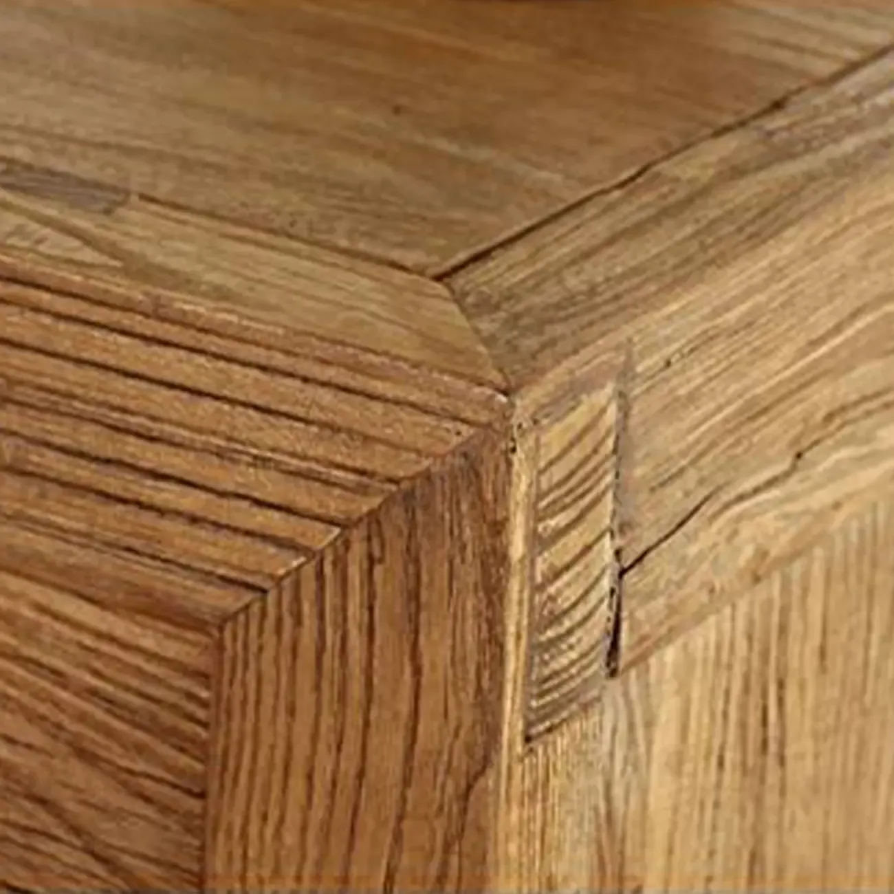 Traditional Wooden Dresser Brown with Multiple Drawers Image - 10