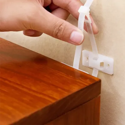 Modern Natural Wood Dressers with 7-Drawers for Living Room Image - 8