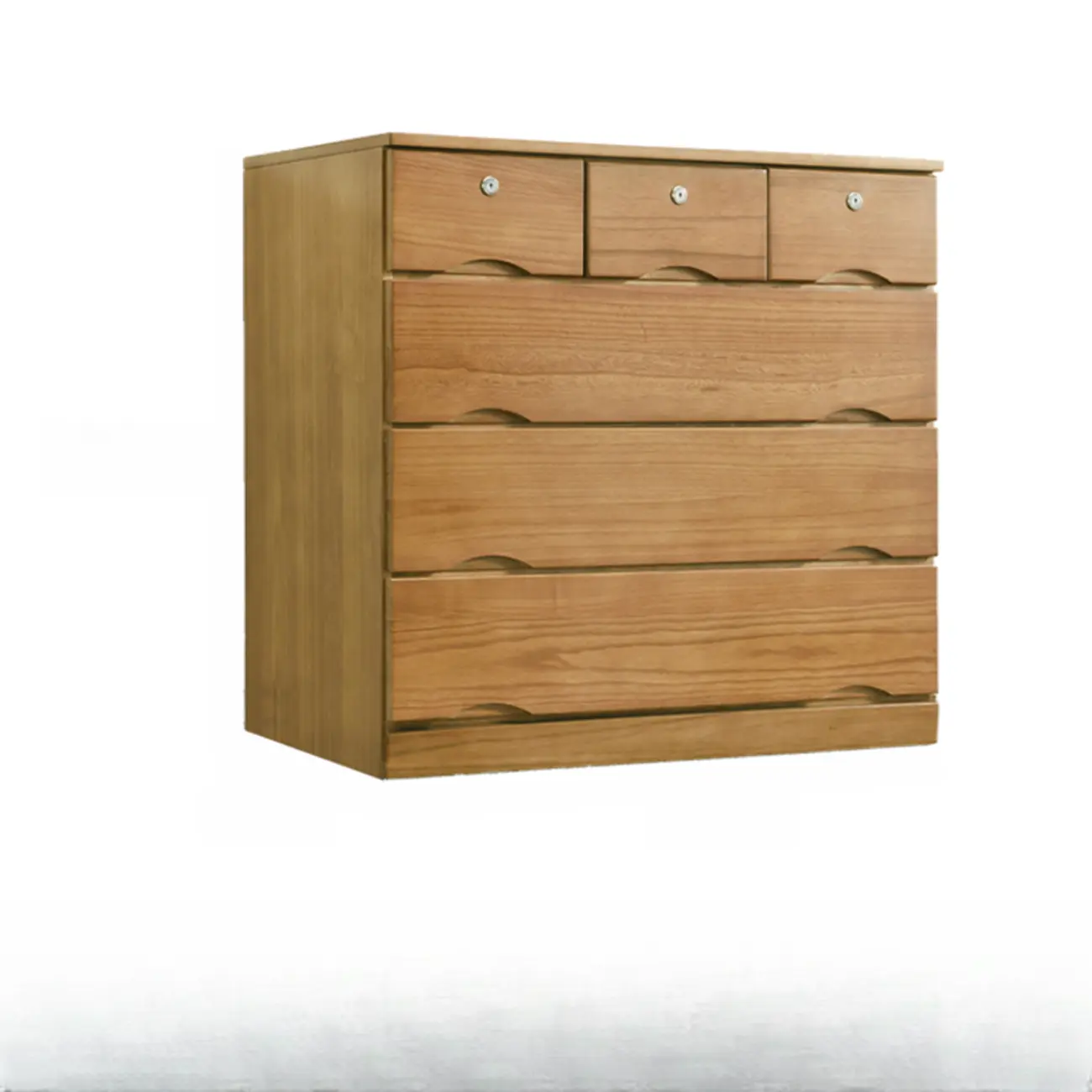 Modern Natural Wood Dressers with 7-Drawers for Living Room Image - 22 | homeyfad