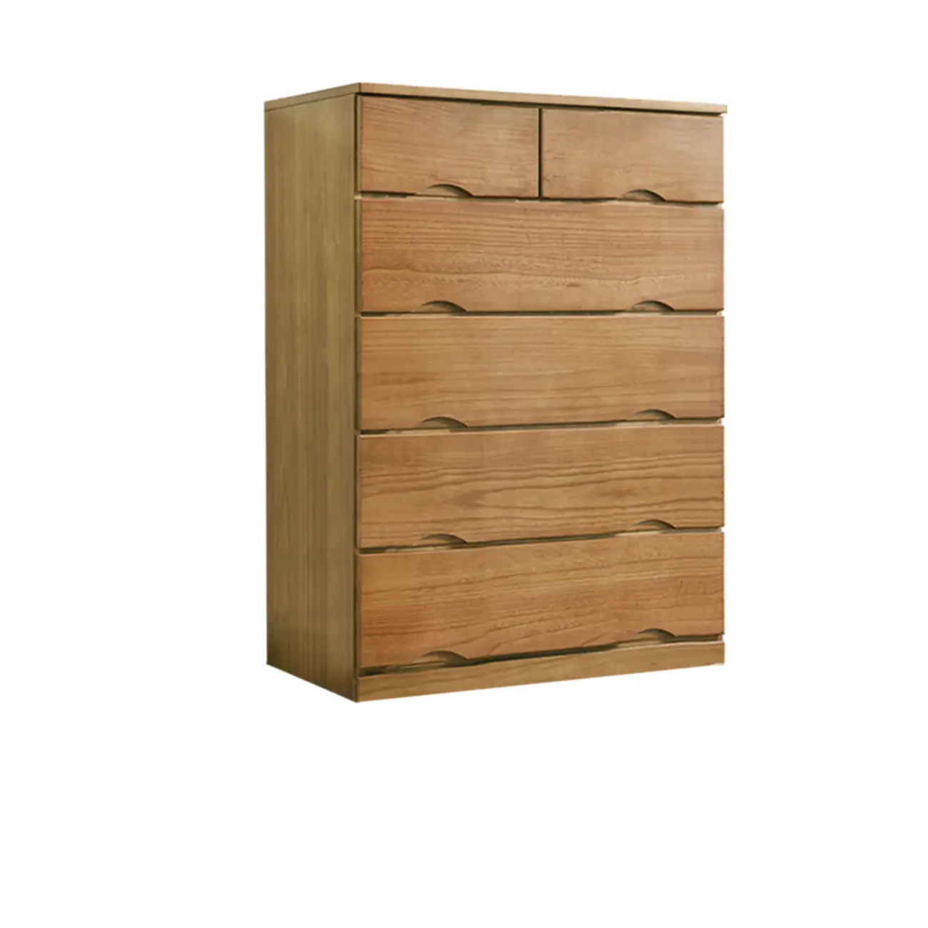Modern Natural Wood Dressers with 7-Drawers for Living Room Image - 24 | homeyfad