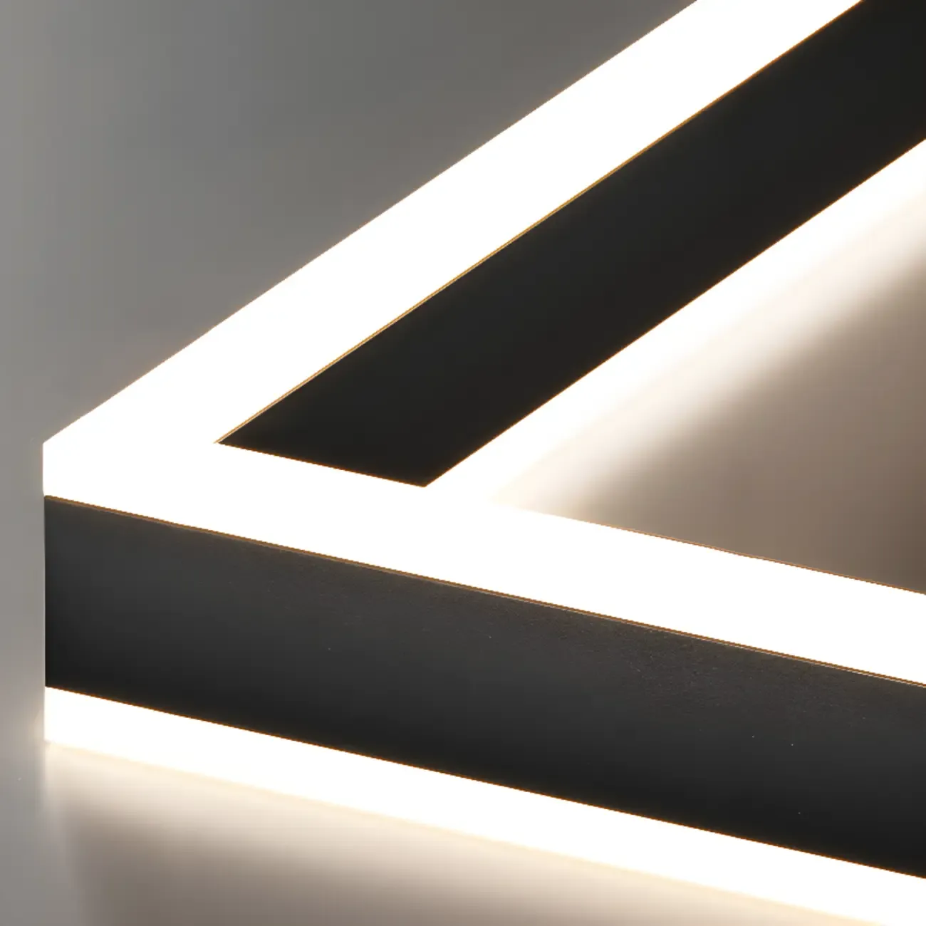 3-Tier Modern Linear LED Chandelier with Dimmable Design Image - 14