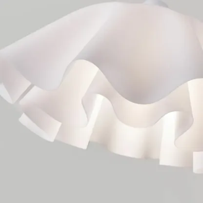 Elegant Acrylic Semi Flush Ceiling Light Fixture for Living Room Image - 8