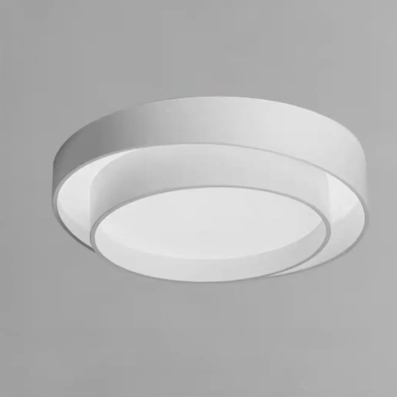 Geometric Flush Mount Ceiling Light for Modern Living Room Image - 6