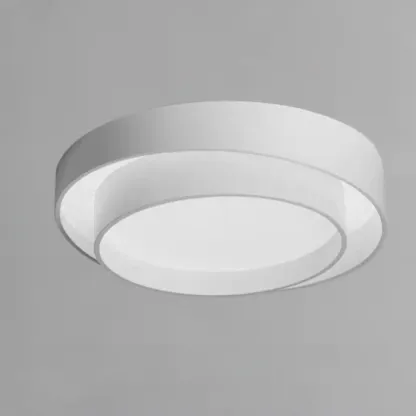 Geometric Flush Mount Ceiling Light for Modern Living Room Image - 6