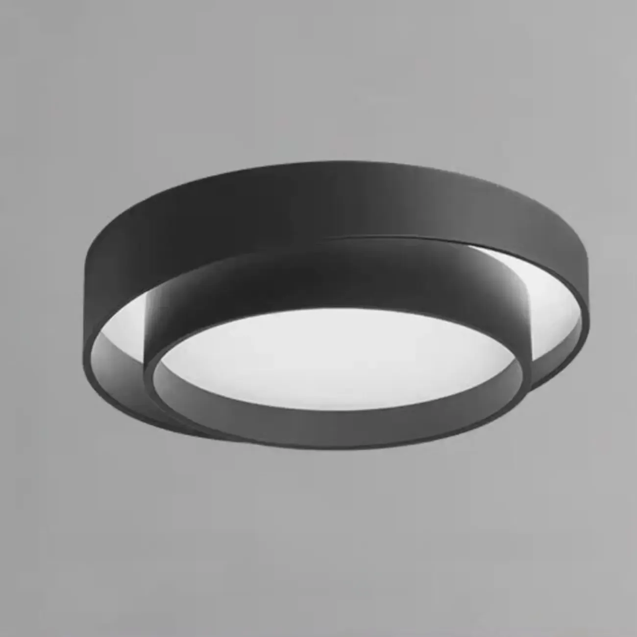 Geometric Flush Mount Ceiling Light for Modern Living Room Image - 7