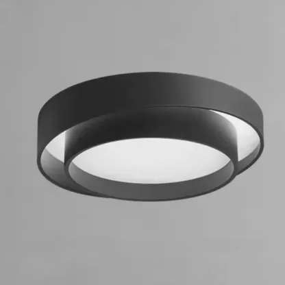 Geometric Flush Mount Ceiling Light for Modern Living Room Image - 7