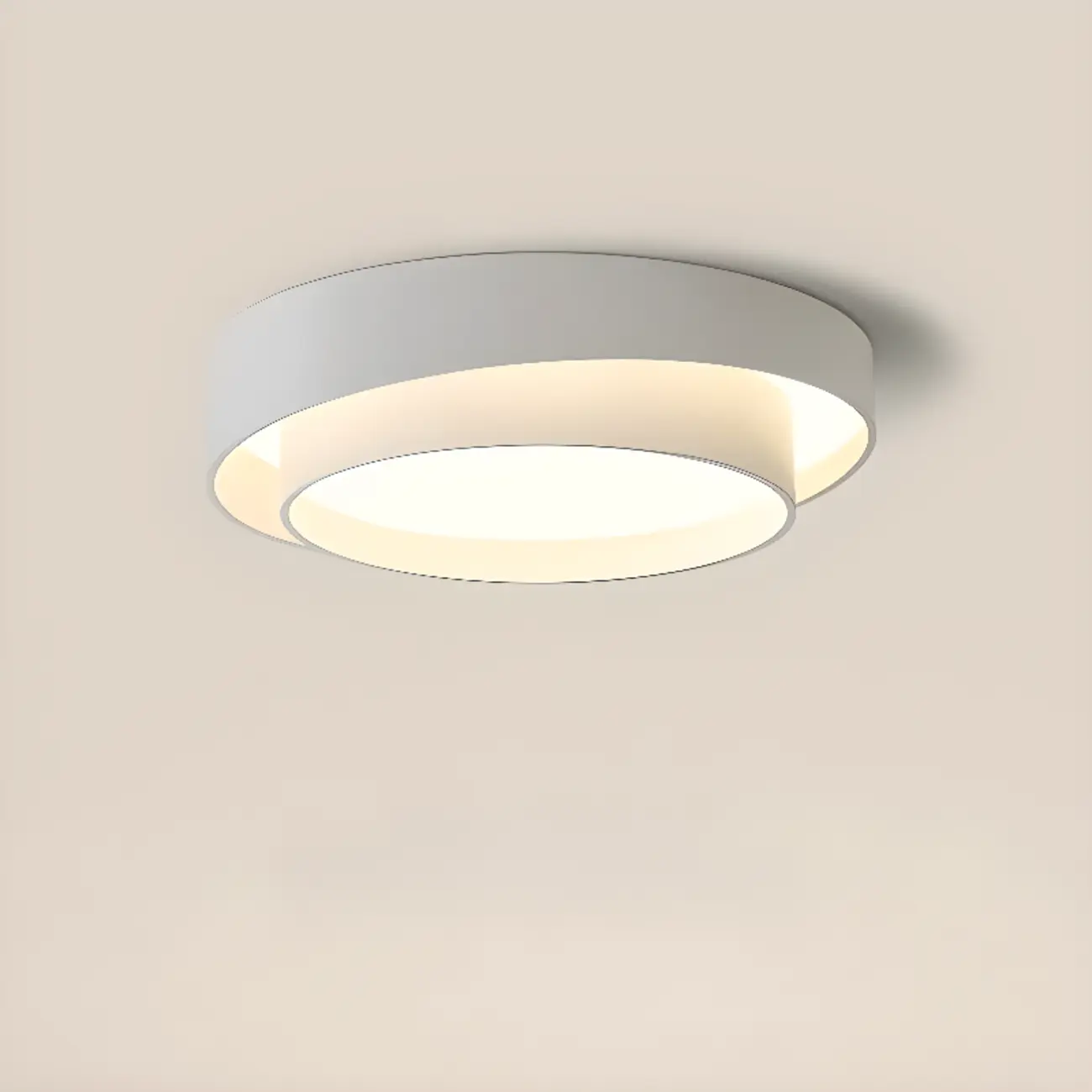 Geometric Flush Mount Ceiling Light for Modern Living Room Image - 8 | homeyfad