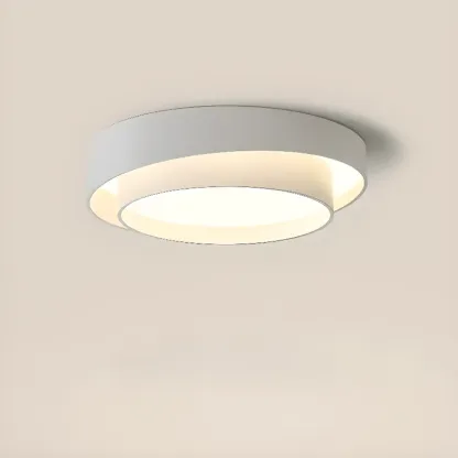 Geometric Flush Mount Ceiling Light for Modern Living Room Image - 8