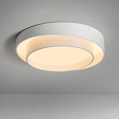 Geometric Flush Mount Ceiling Light for Modern Living Room Image - 9