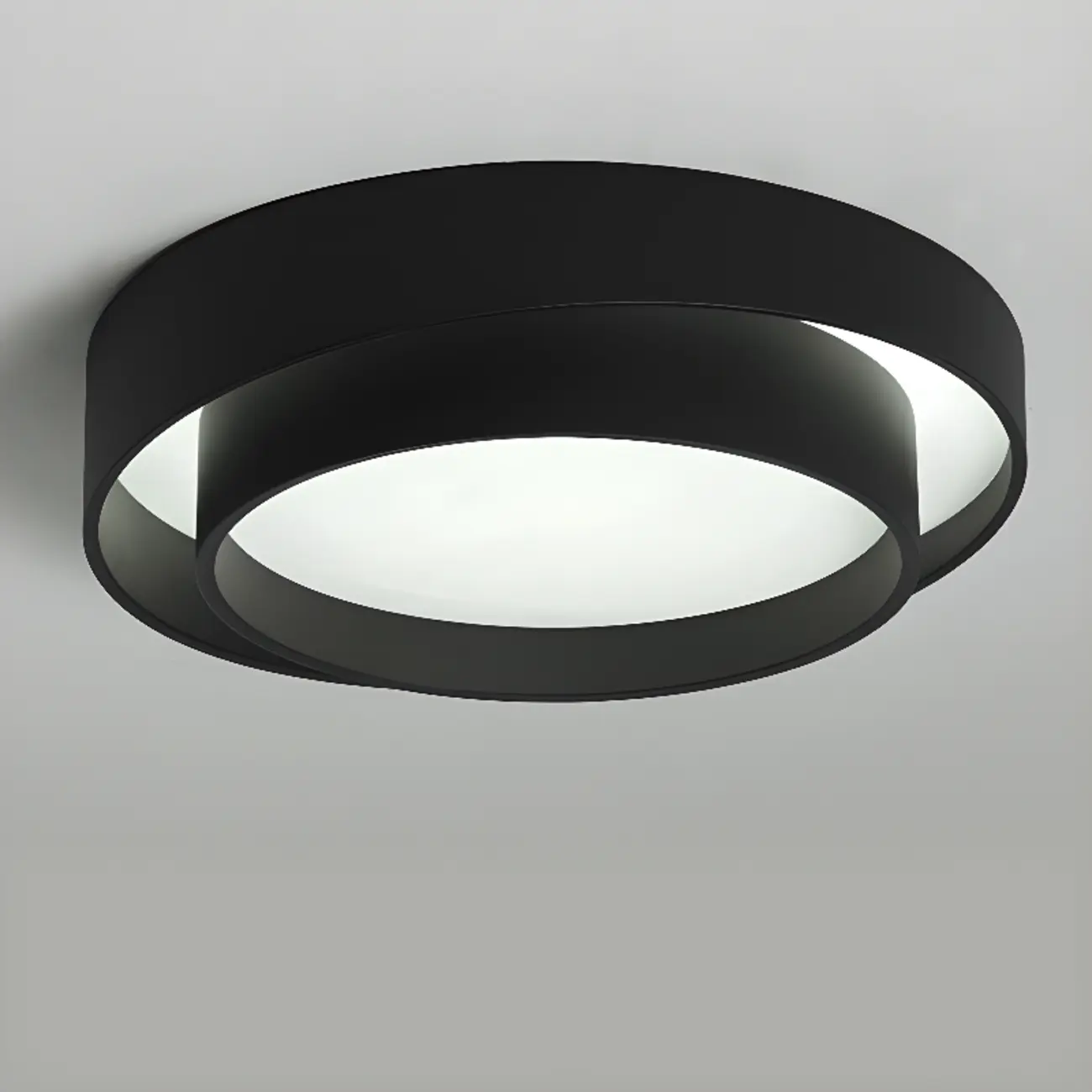 Geometric Flush Mount Ceiling Light for Modern Living Room Image - 15 | homeyfad