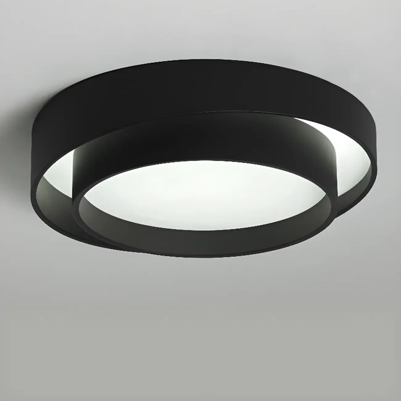 Geometric Flush Mount Ceiling Light for Modern Living Room Image - 15