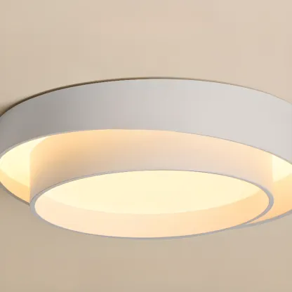 Geometric Flush Mount Ceiling Light for Modern Living Room Image - 19