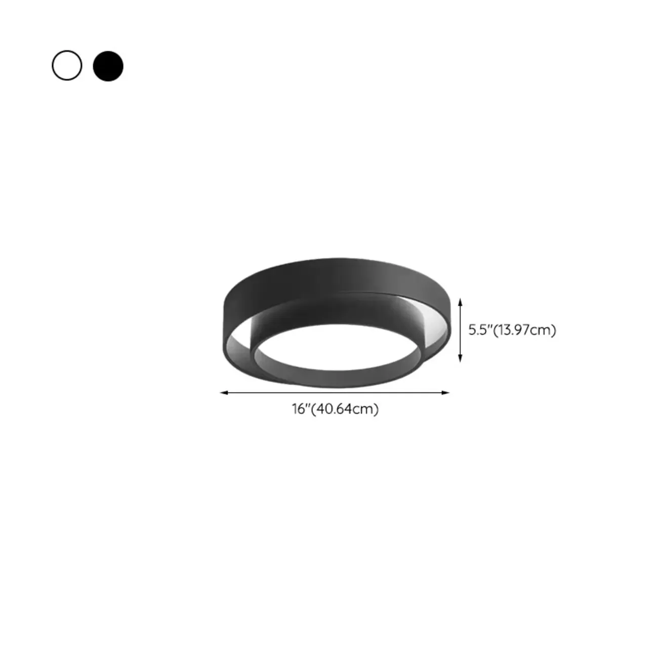 Geometric Flush Mount Ceiling Light for Modern Living Room Image - 21