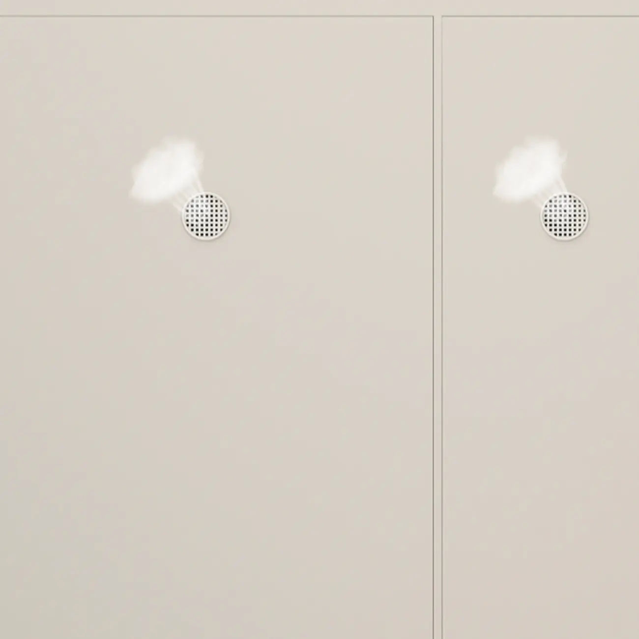 Modern White Wood Entryway Drop-Front Shoe Cabinet  Image - 12 | homeyfad