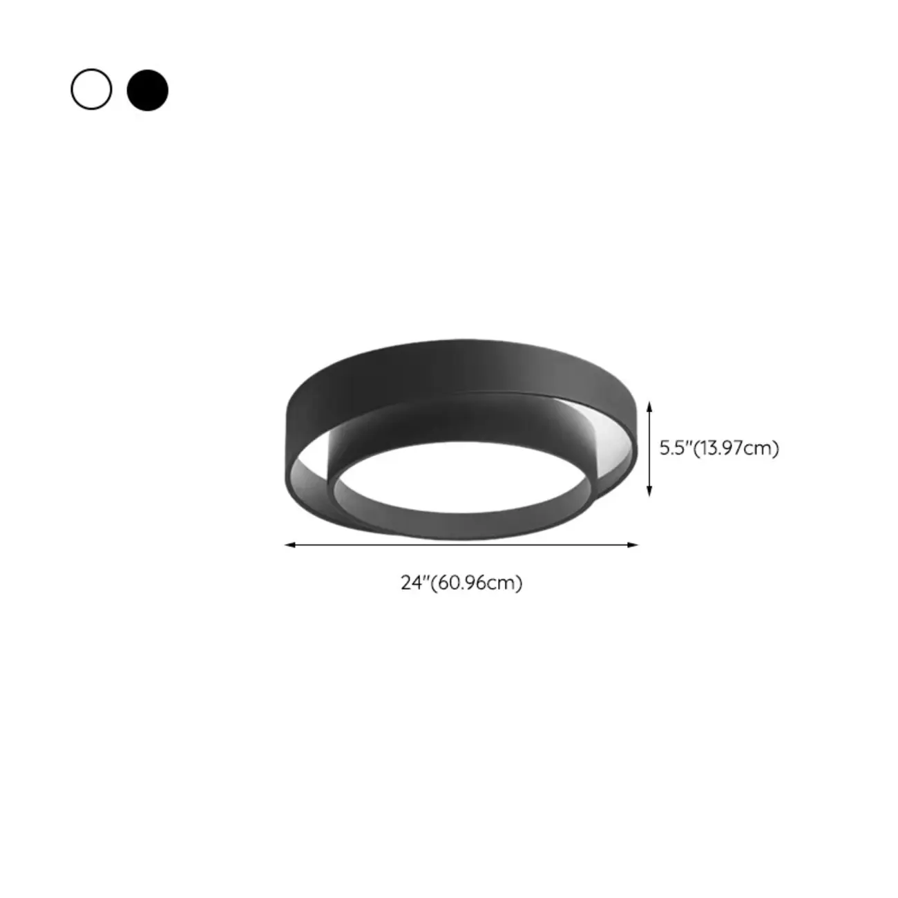 Geometric Flush Mount Ceiling Light for Modern Living Room Image - 23 | homeyfad