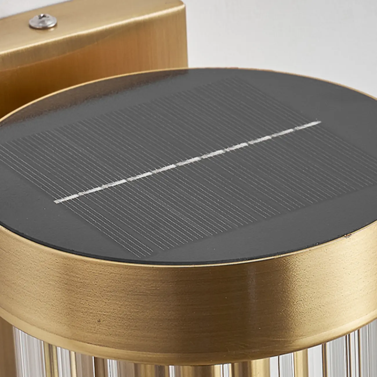 Modern Outdoor Cylinder Wall Sconce with Clear Shade Image - 11 | homeyfad