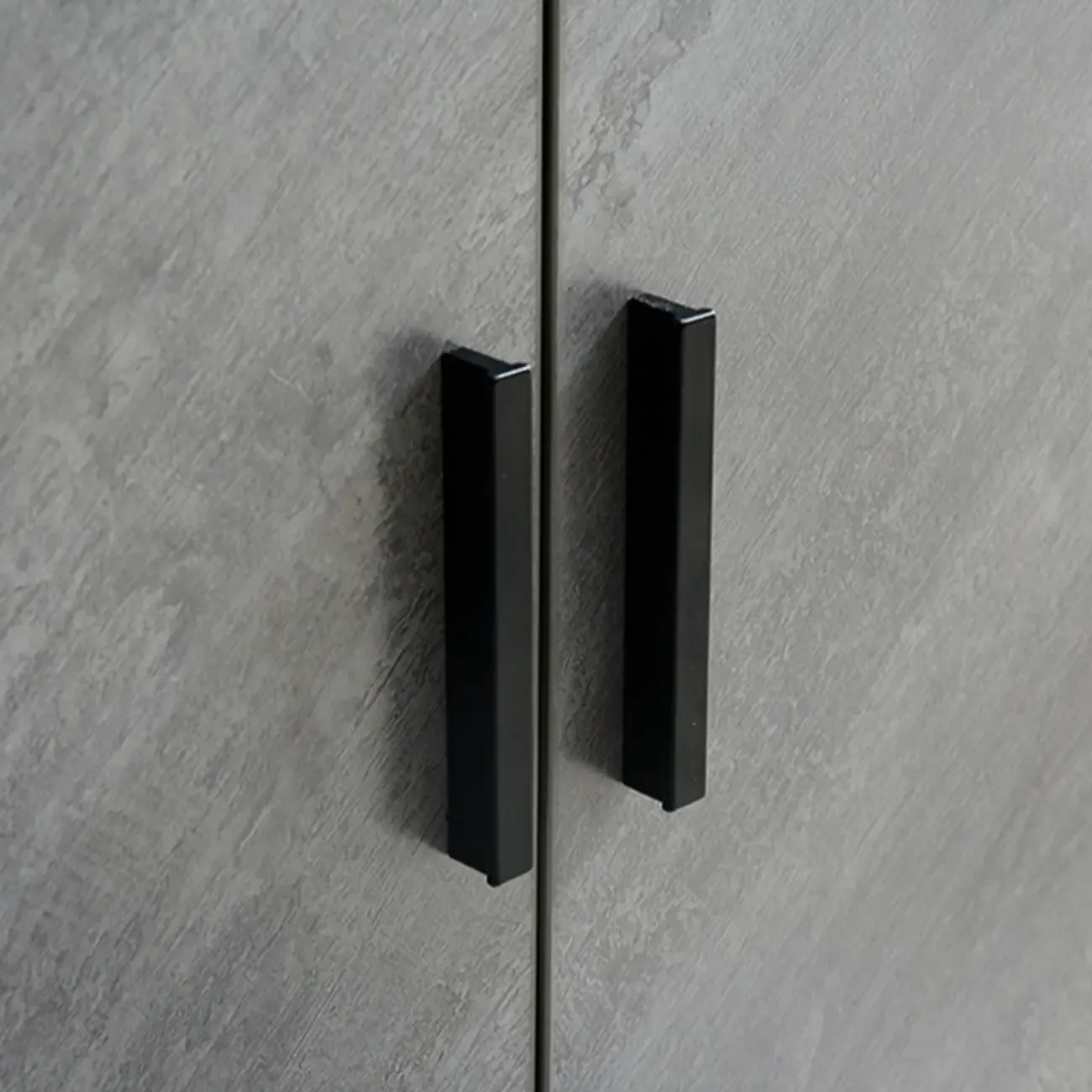 Entryway Grey Wood Shoe Storage Cabinet with Display Top  Image - 6