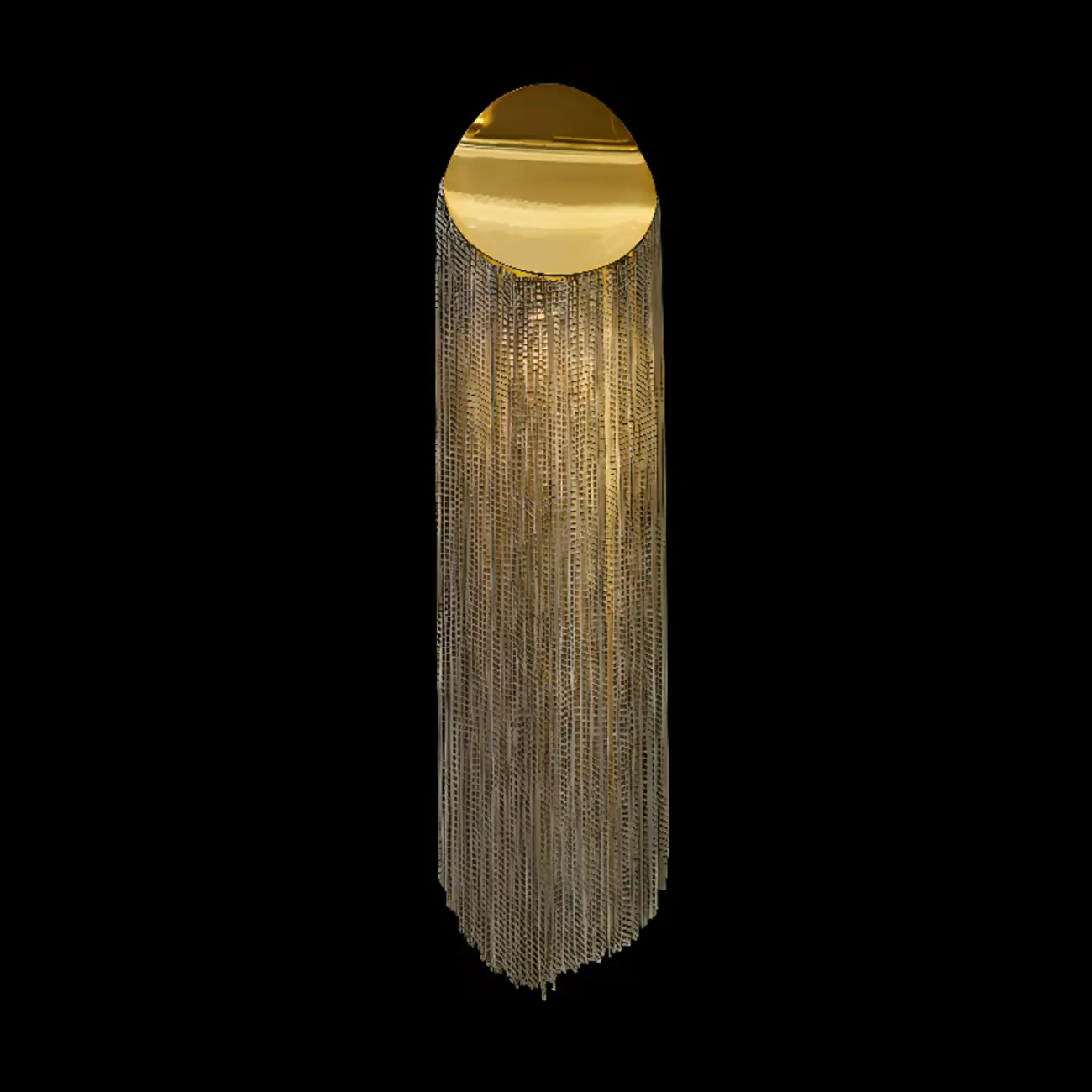 Luxury Metal Wall Light with Ambient Aluminium Shade Image - 2 | homeyfad