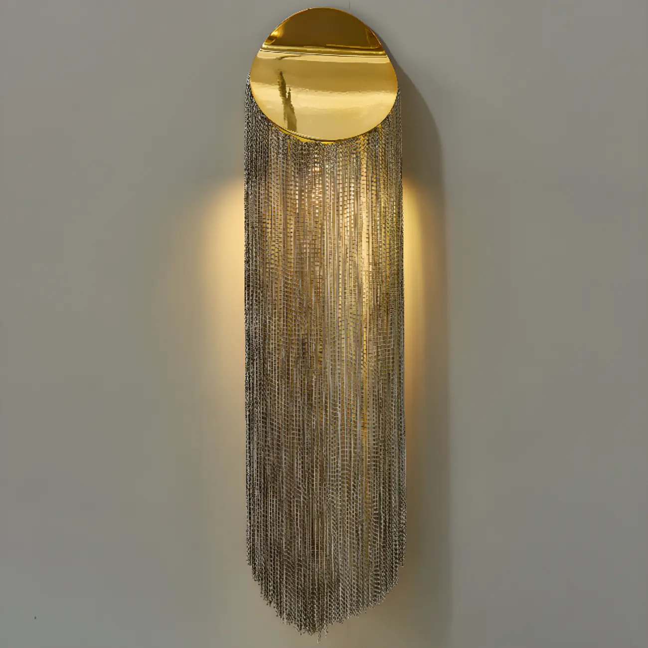 Luxury Metal Wall Light with Ambient Aluminium Shade Image - 7 | homeyfad