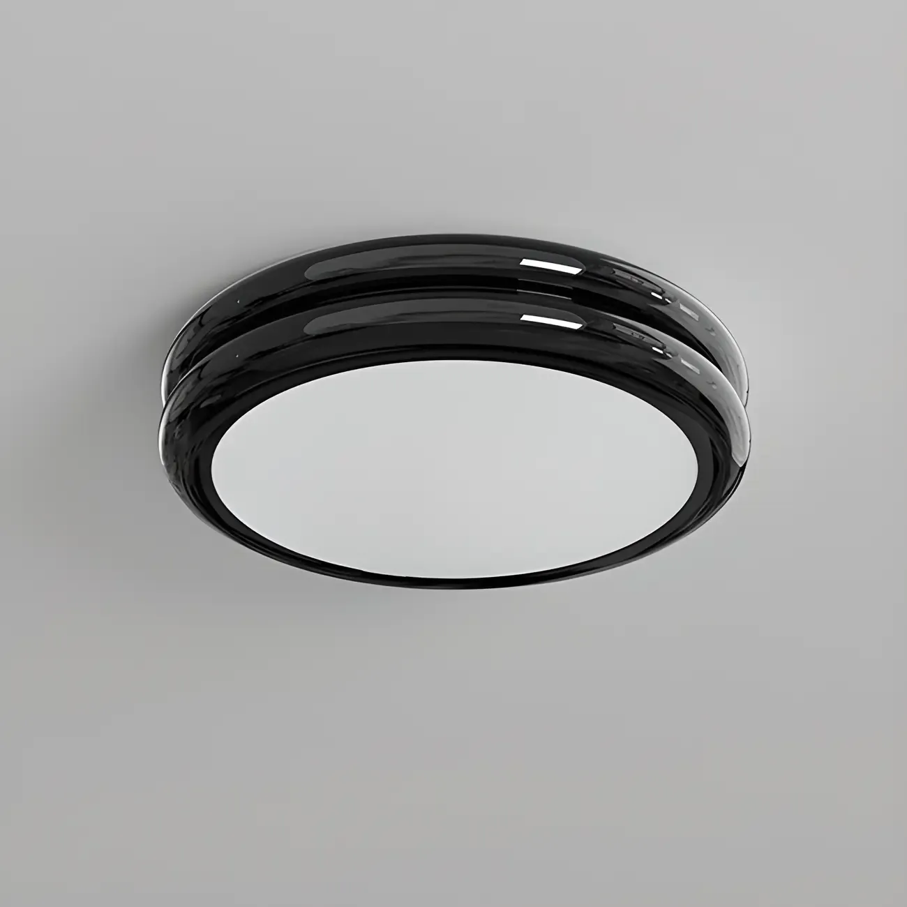 Dimmable Circular Flush LED Ceiling Light for Living Room Image - 11