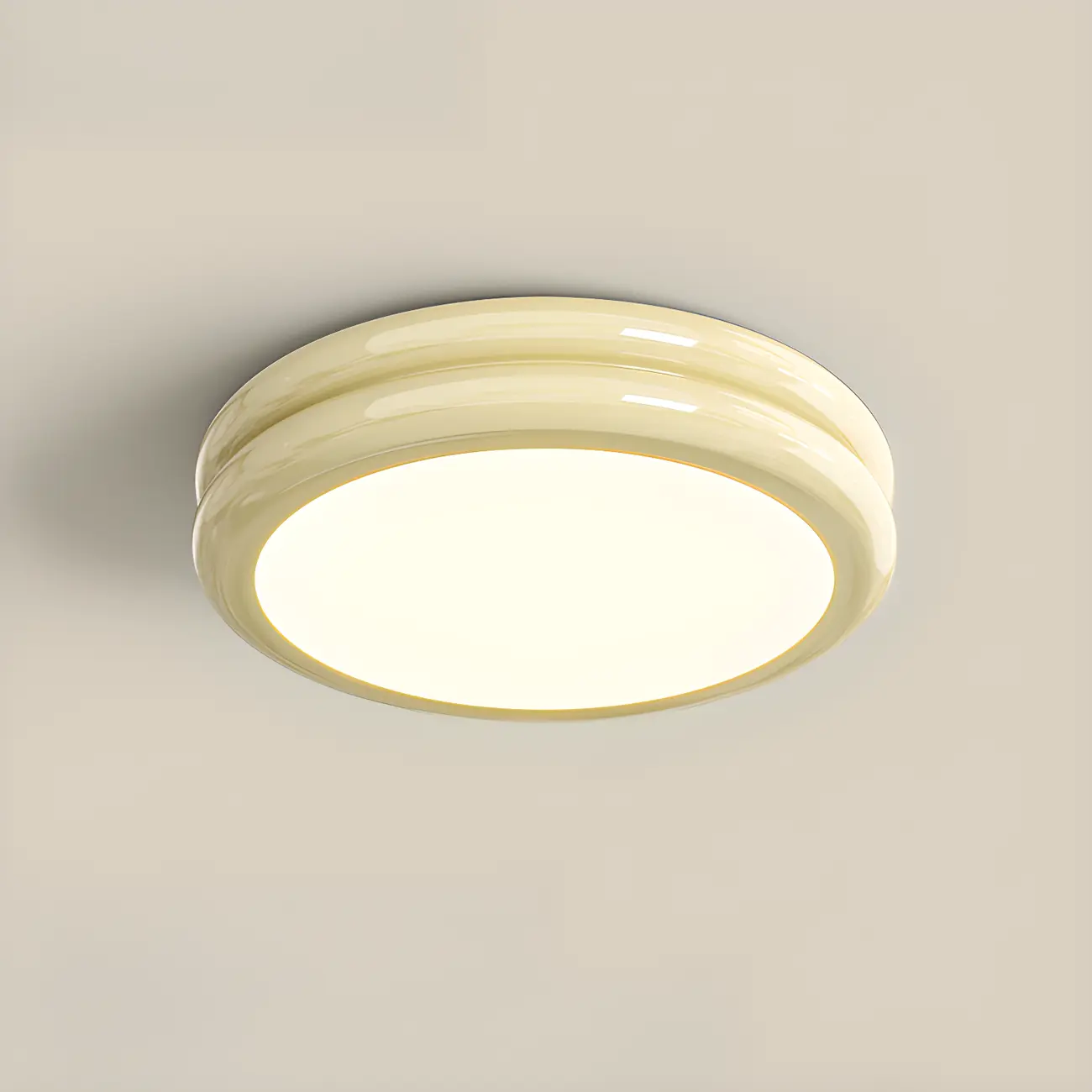 Dimmable Circular Flush LED Ceiling Light for Living Room Image - 12 | homeyfad