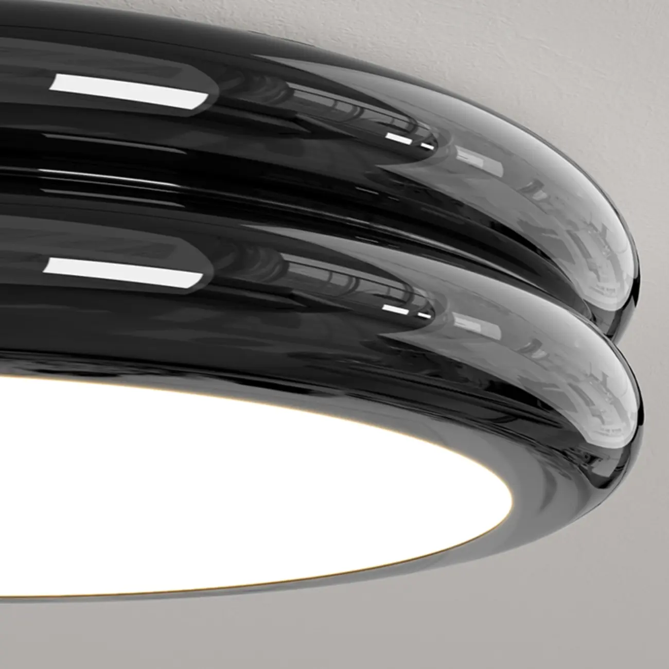 Dimmable Circular Flush LED Ceiling Light for Living Room Image - 16 | homeyfad