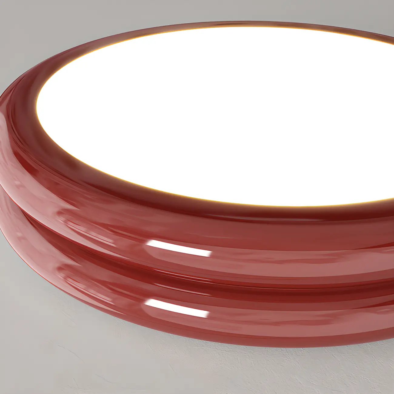 Dimmable Circular Flush LED Ceiling Light for Living Room Image - 17 | homeyfad