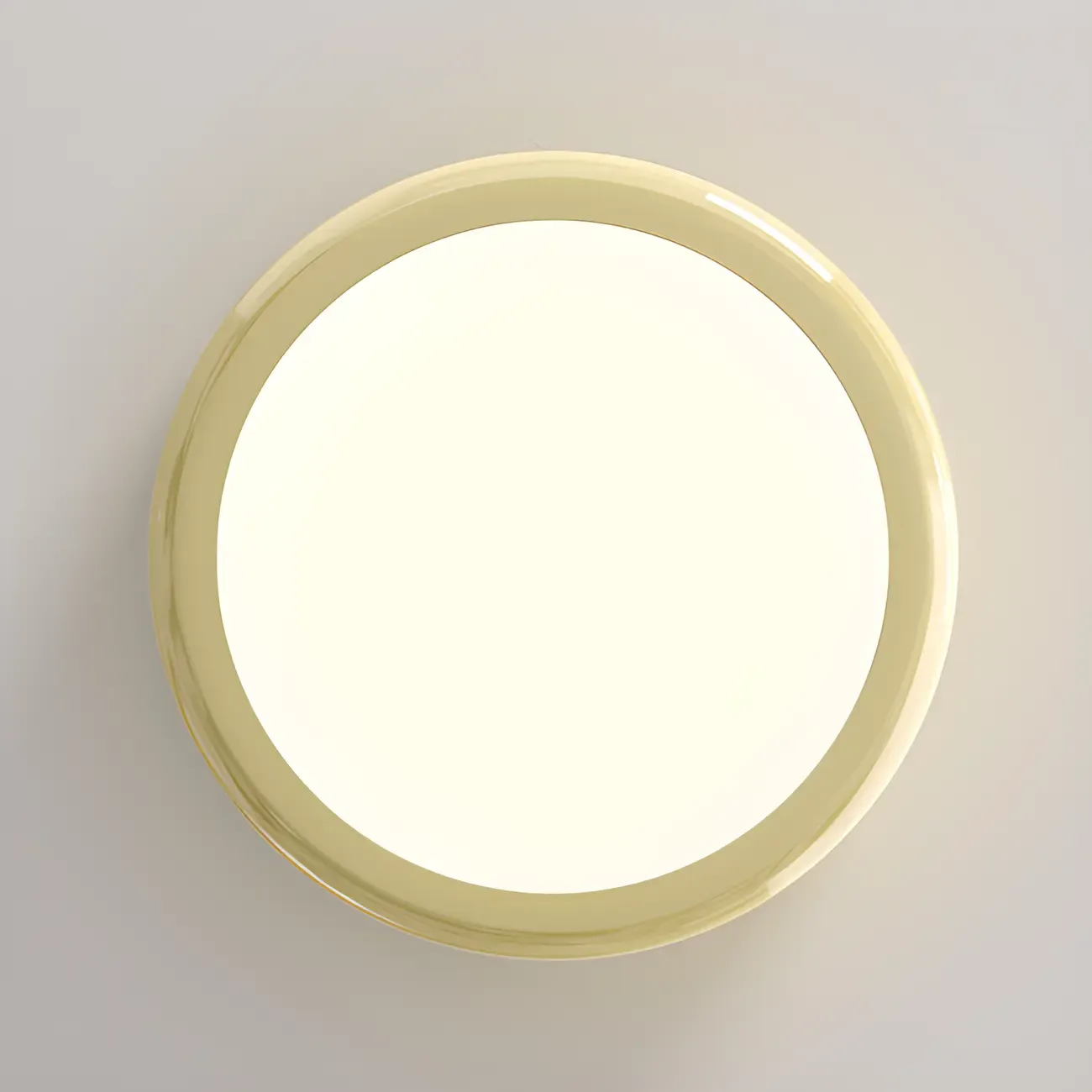 Dimmable Circular Flush LED Ceiling Light for Living Room Image - 18