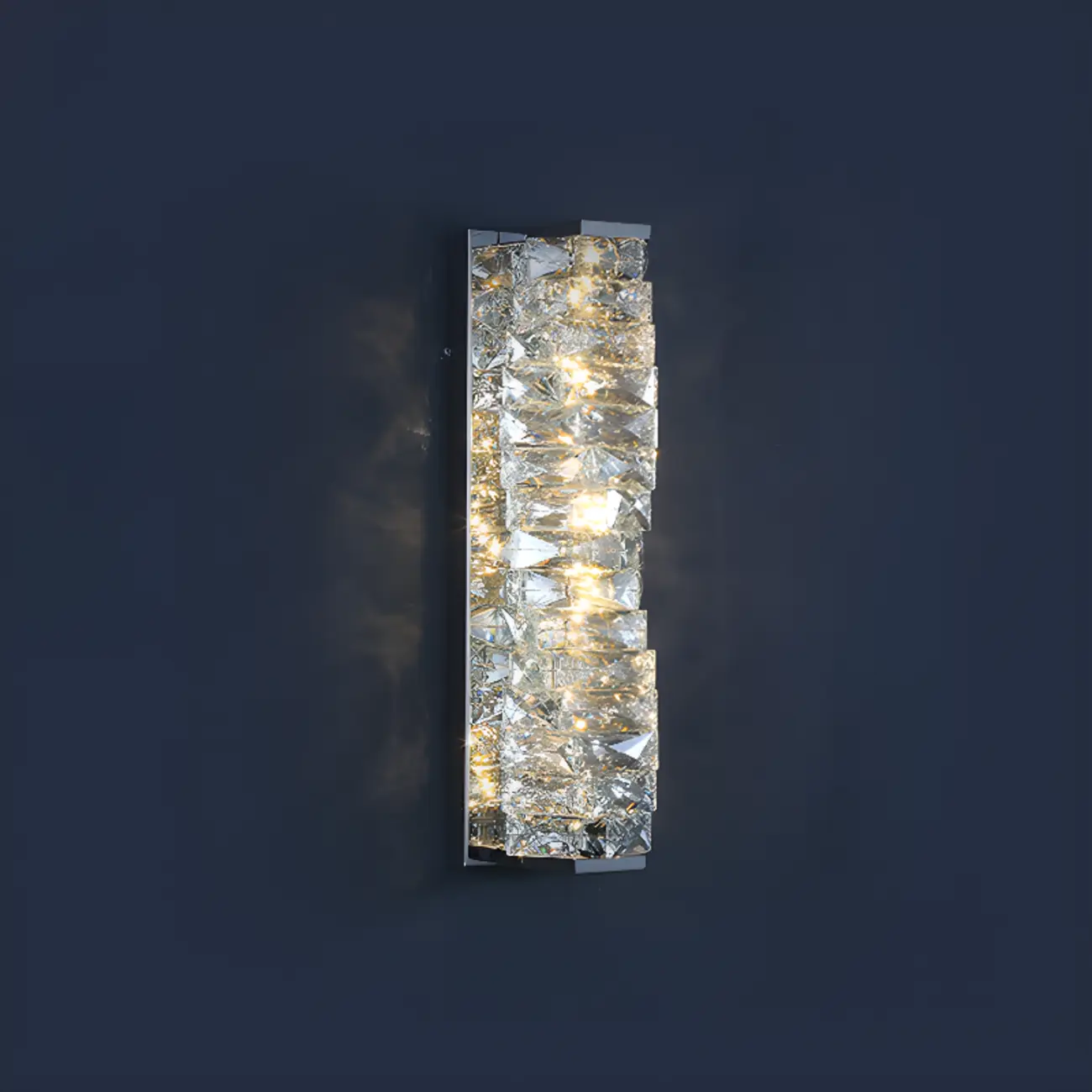 2-Light Geometric Wall Light with Clear Crystal  Image - 11 | homeyfad