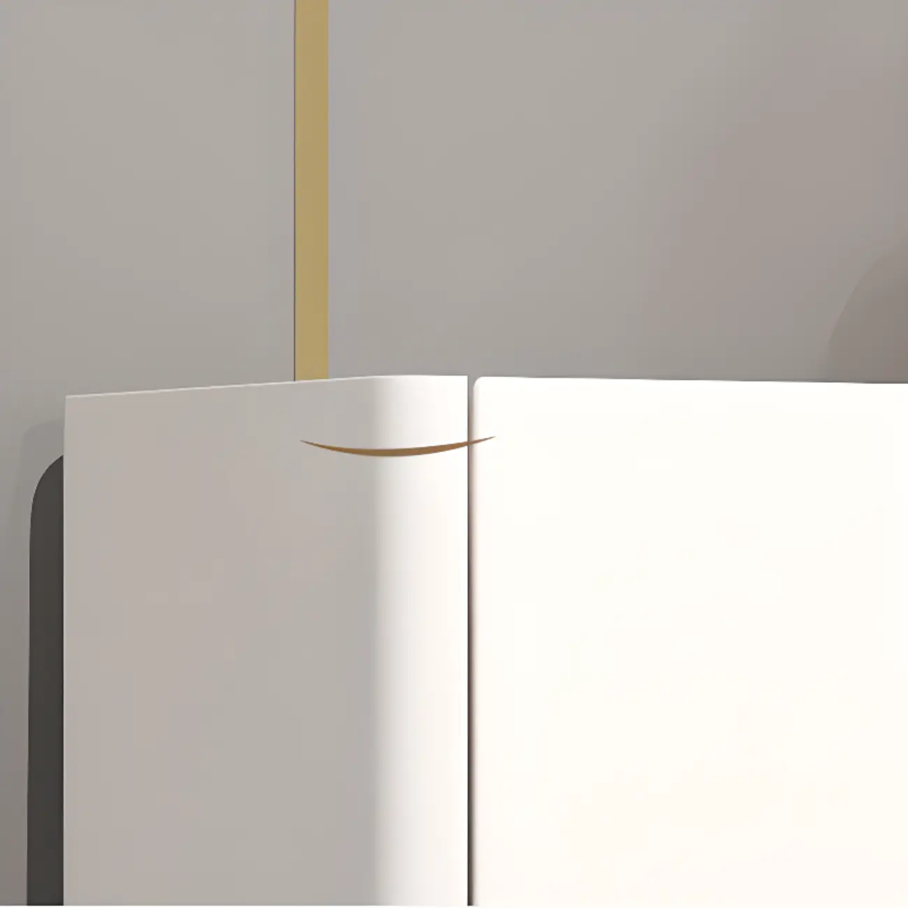 Grey/White Wood Hidden Storage Shoe Cabinet for Entryway Image - 9 | homeyfad