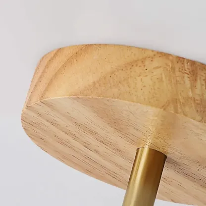 Modern Mini Semi Flush Mount Ceiling Light with Drum Shape Image - 13