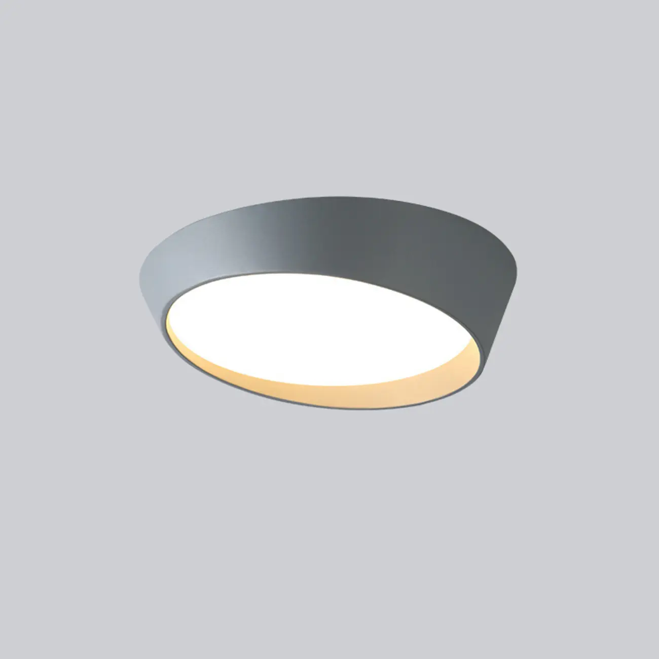 Modern Minimalist Round Flush Ceiling Light for Living Room Image - 2 | homeyfad