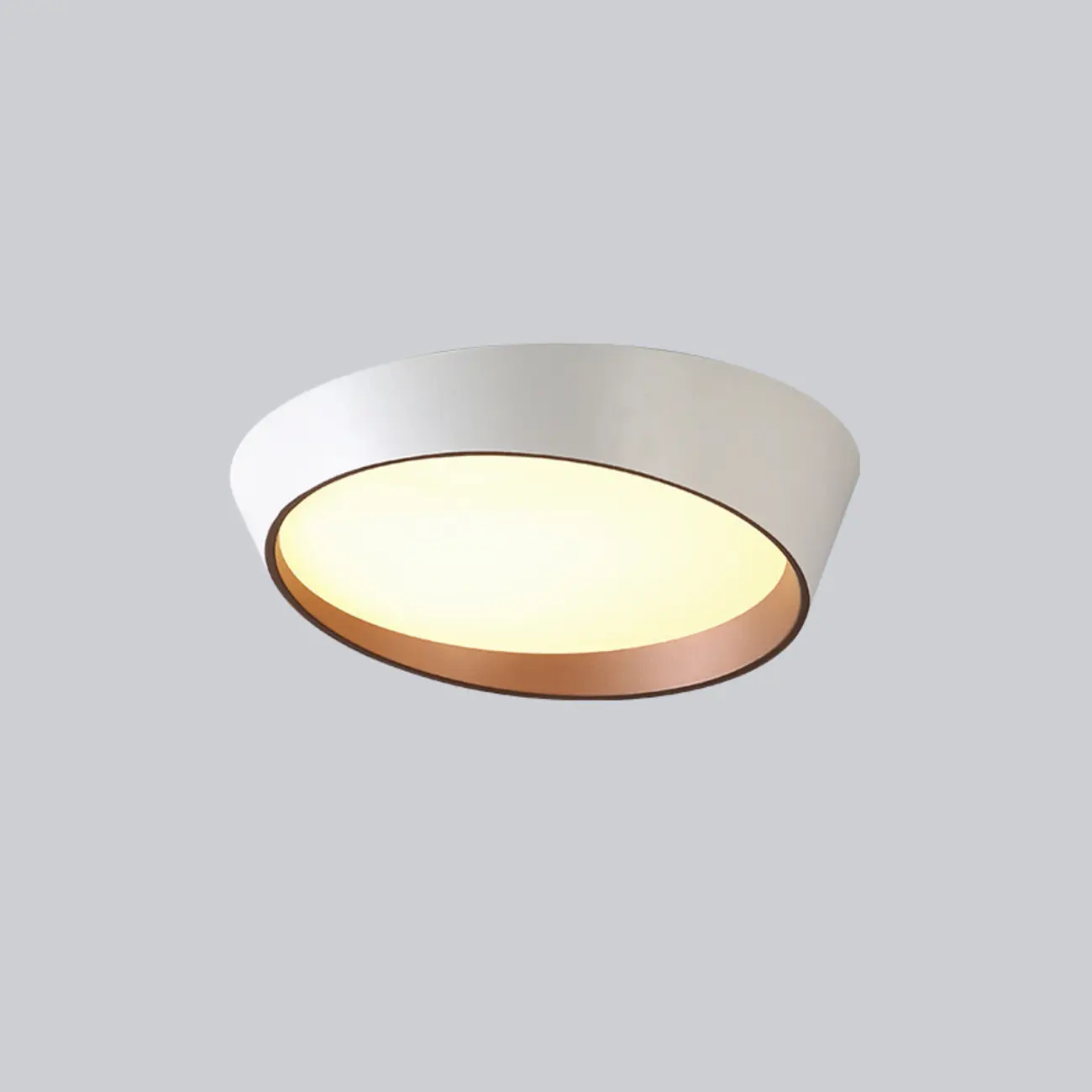 Modern Minimalist Round Flush Ceiling Light for Living Room Image - 5 | homeyfad