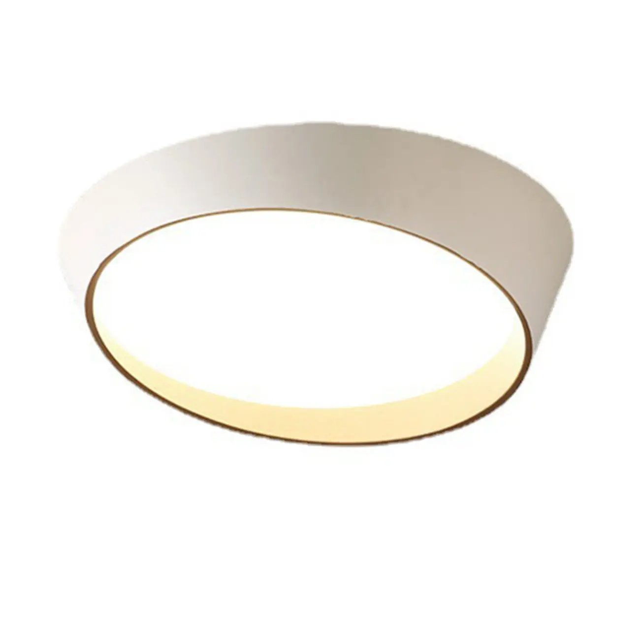 Modern Minimalist Round Flush Ceiling Light for Living Room Image - 9 | homeyfad