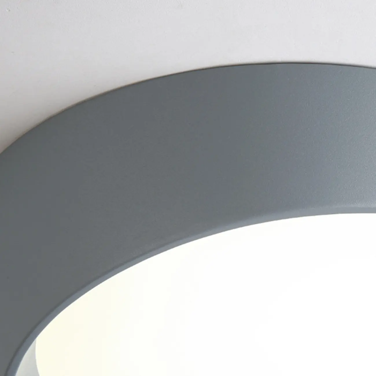 Modern Minimalist Round Flush Ceiling Light for Living Room Image - 12 | homeyfad