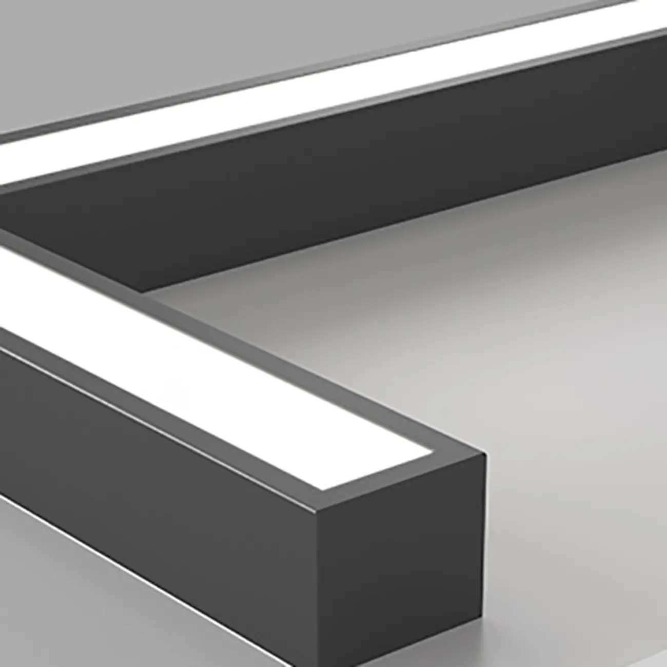 Modern Geometric Ceiling Light Fixture with Acrylic Shade Image - 11 | homeyfad