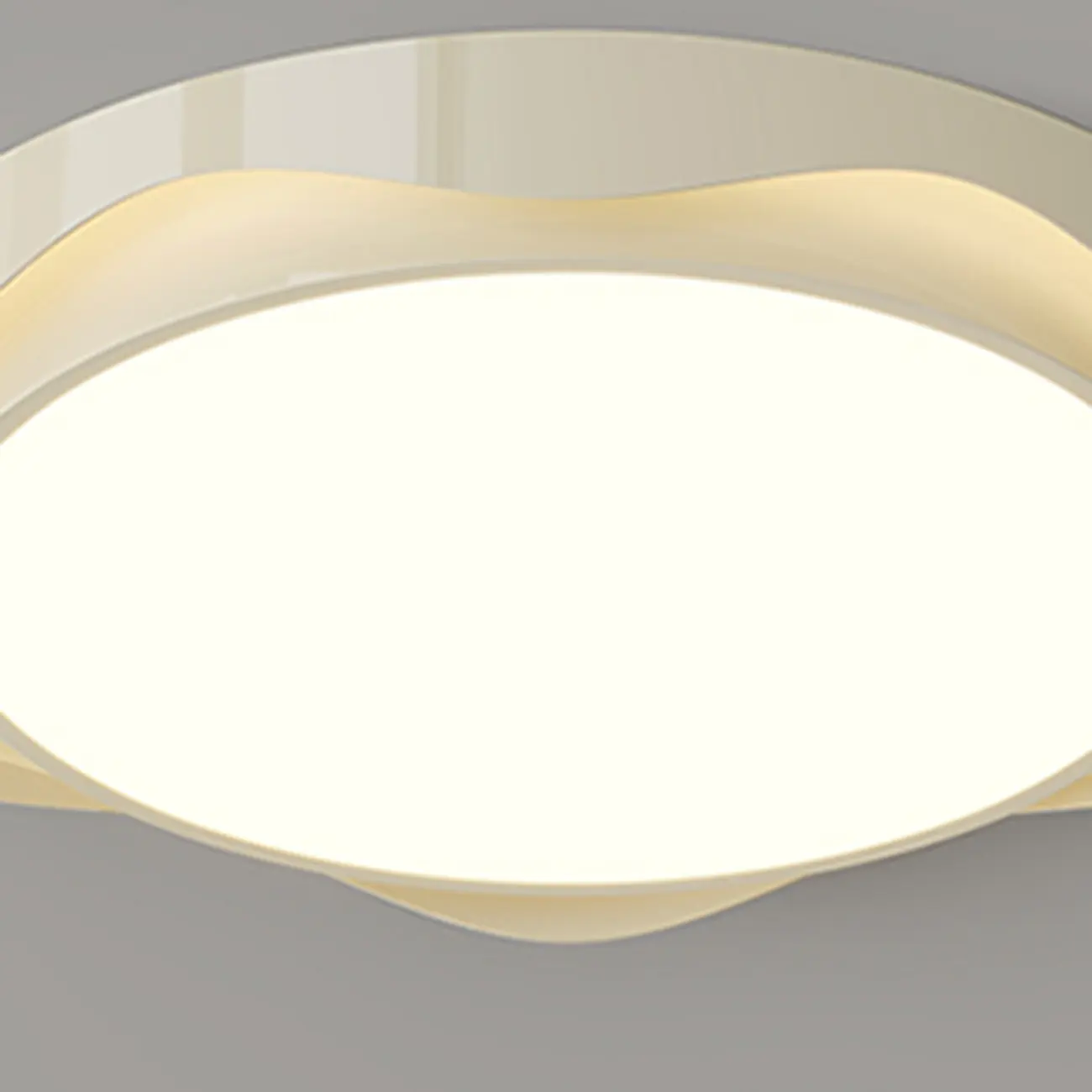 Dimmable Circular Flush Ceiling Light for Modern Bedroom  Image - 6 | homeyfad