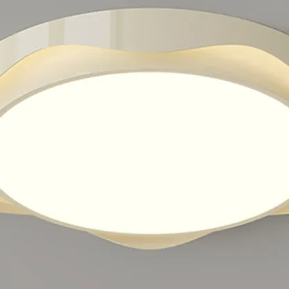 Dimmable Circular Flush Ceiling Light for Modern Bedroom  Image - 6