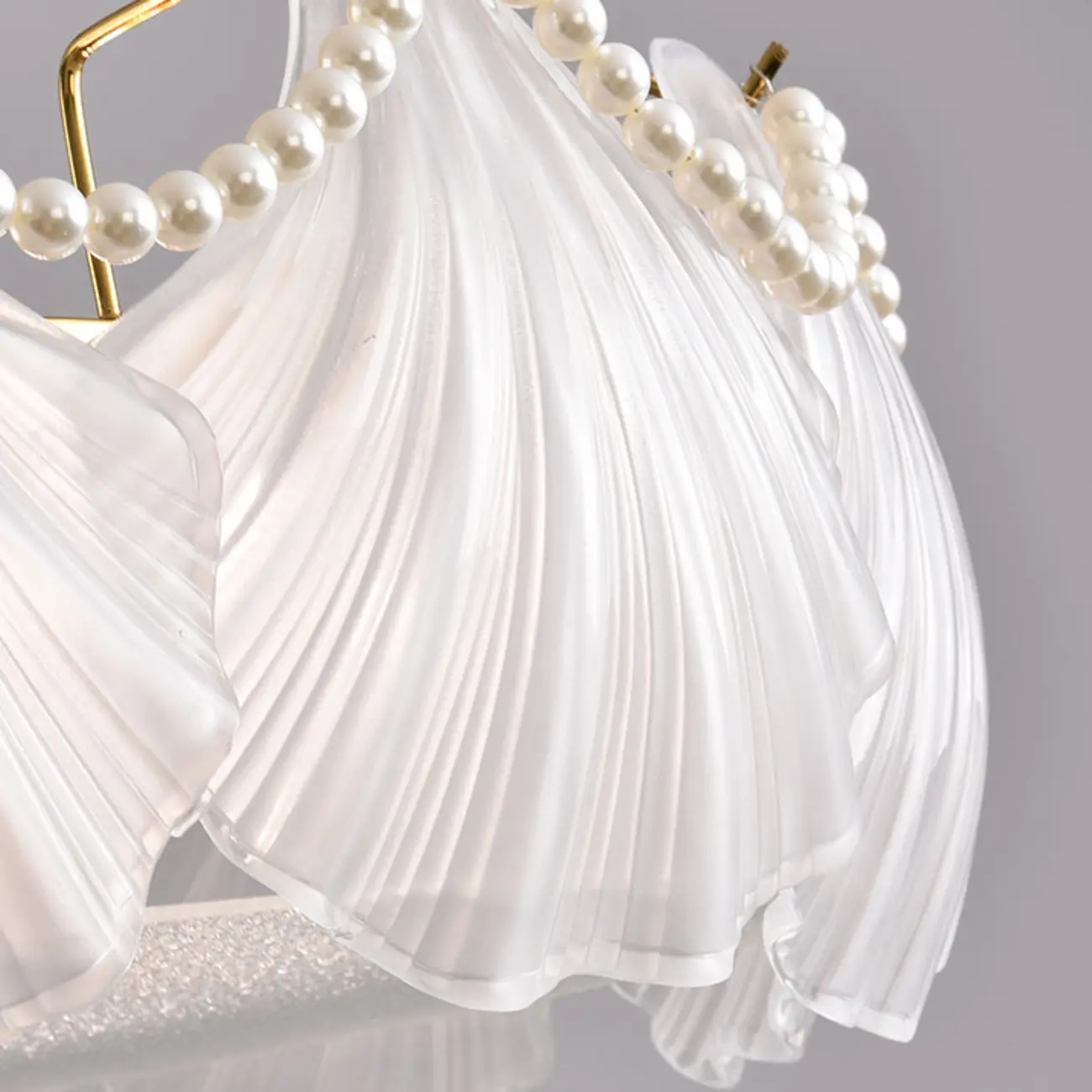 Luxury Living Room Ceiling Light with Glass Shell Shade Image - 15 | homeyfad