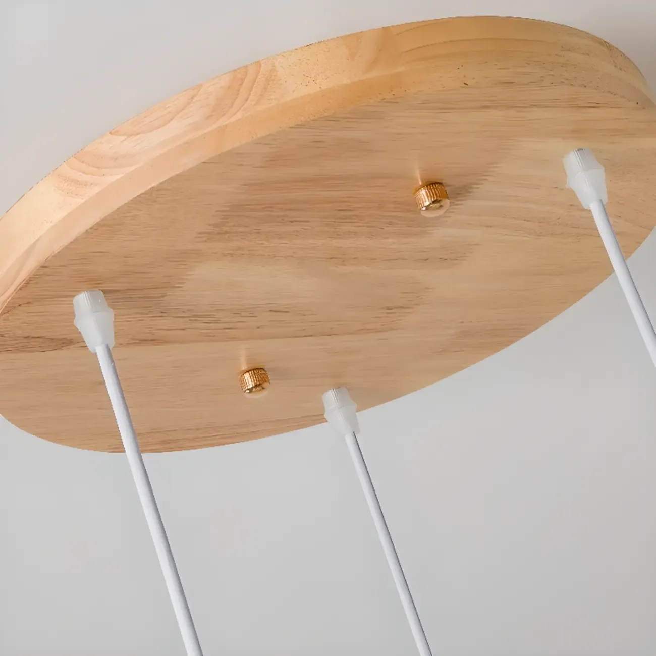 Cream Pumpkin Shape Pendant Light with Adjustable Hanging Length Image - 8