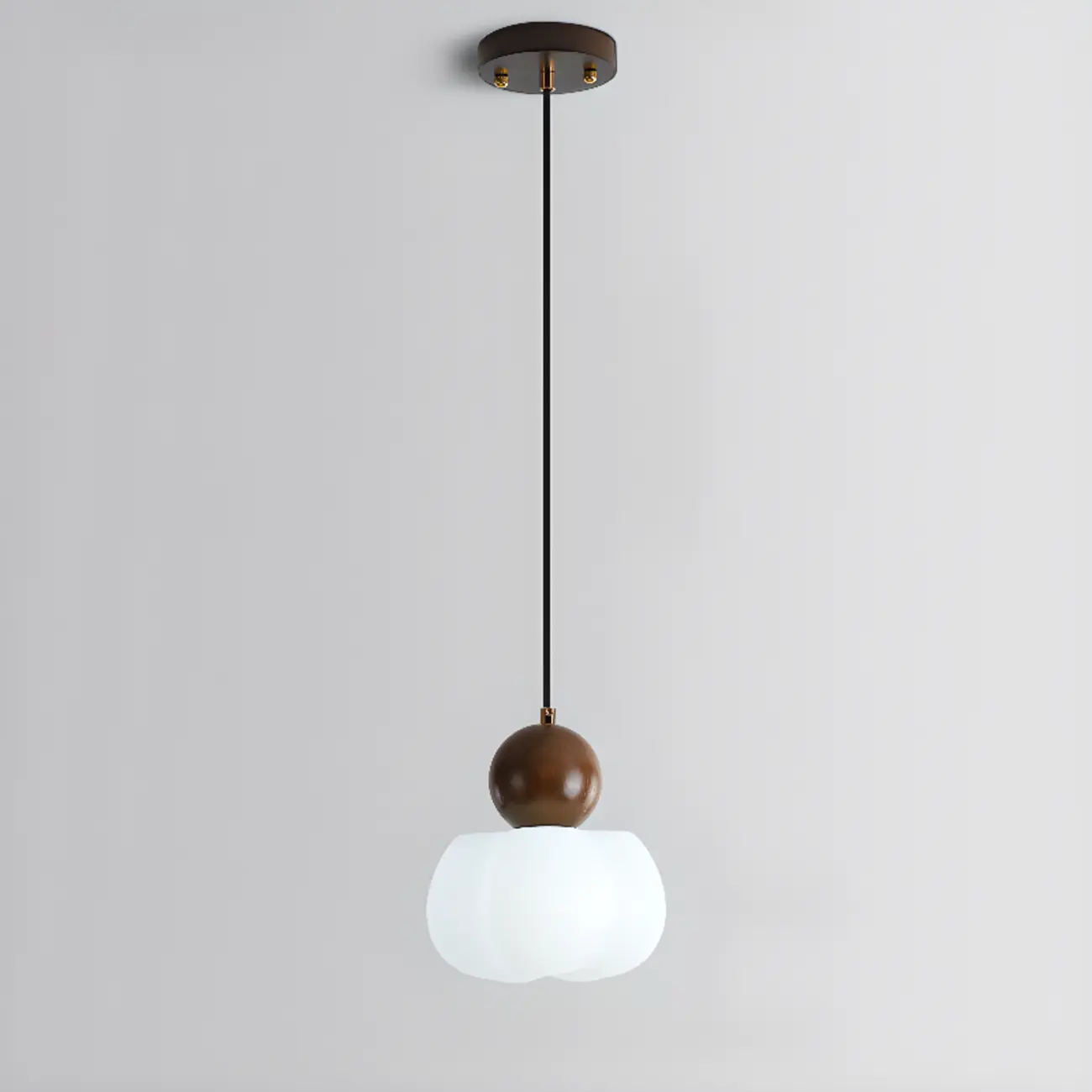 Modern Wooden Cloud Pendant Light for Bedroom | homeyfad