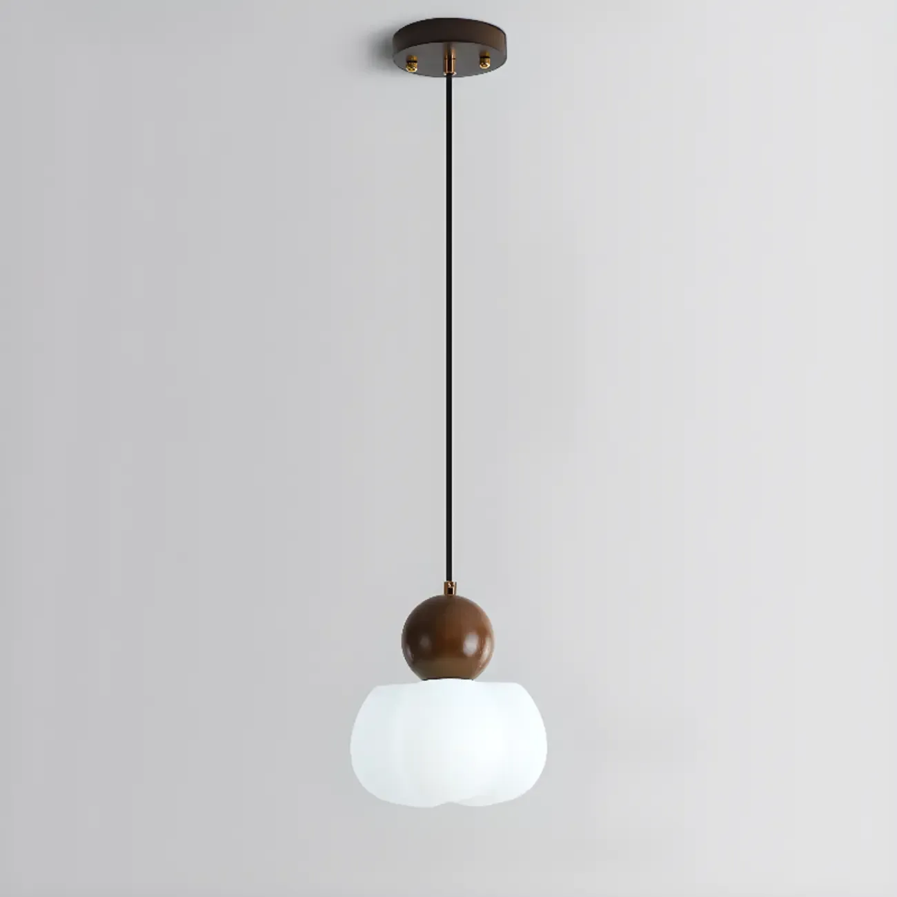 Modern Wooden Cloud Pendant Light for Bedroom