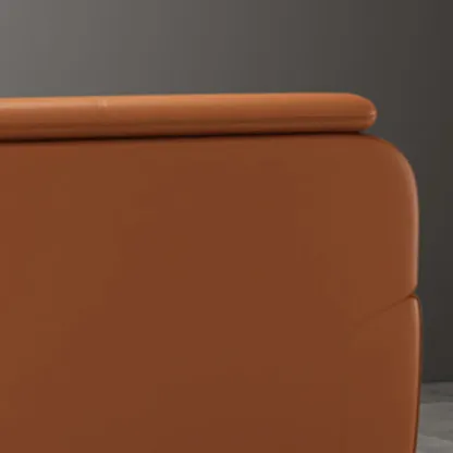 75" Modern Faux Leather 3-Seat Sofa with Pillow Top Design Image - 12