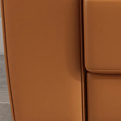 75" Modern Faux Leather 3-Seat Sofa with Pillow Top Design Image - 14