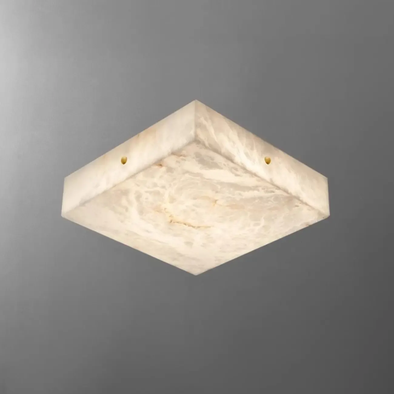 Dimmable Square Flush Mount Ceiling Light for Bedroom Use Image - 2