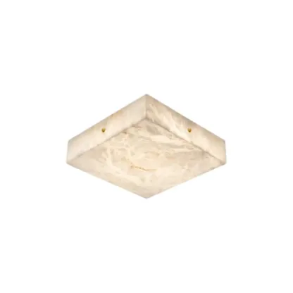 Dimmable Square Flush Mount Ceiling Light for Bedroom Use Image - 8