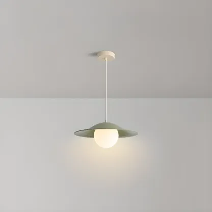 Nordic White Glass Linear Pendant Light for dining room Image - 2