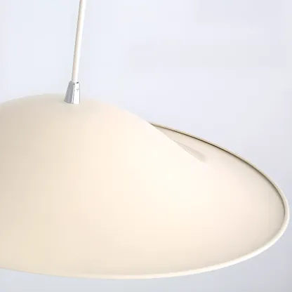 Nordic White Glass Linear Pendant Light for dining room Image - 11